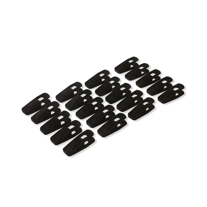 20 Pack Flocked Hanger Clips