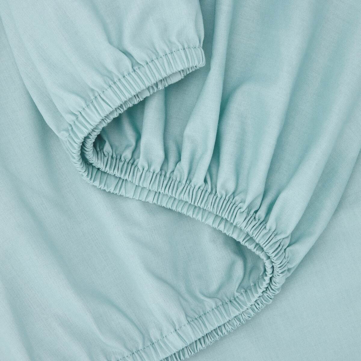 180 Thread Count Fitted Sheet - Single Bed, Marine