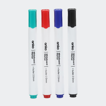 4 Pack Whiteboard Markers