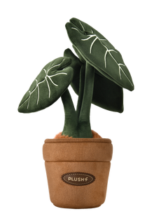 PlushWoods Alocasia Frydek Plant Plush With Pot 25cm