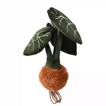 PlushWoods Alocasia Frydek Plant Plush With Pot 25cm
