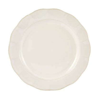 White Petal Dinner Plate