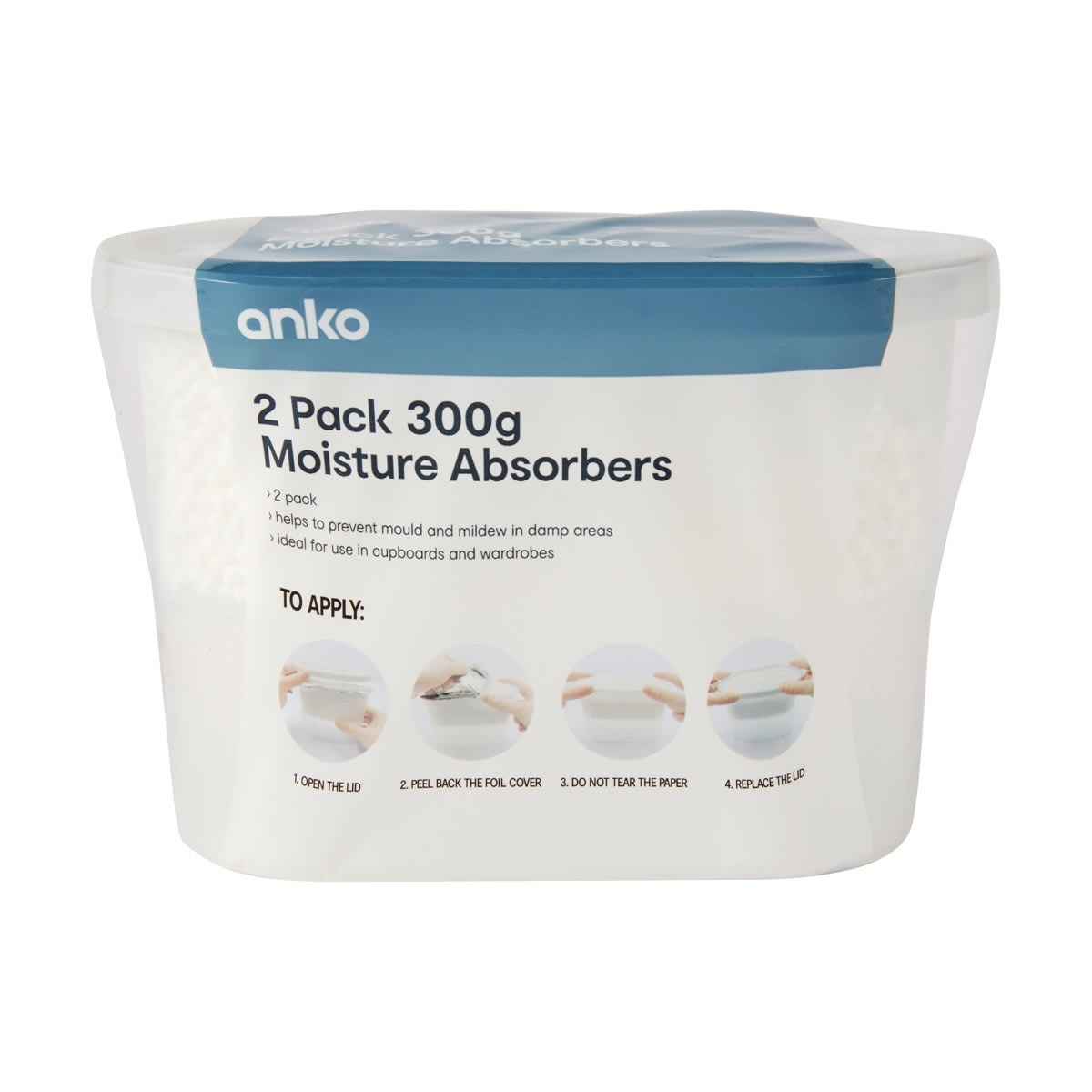 2 Pack 300g Moisture Absorbers