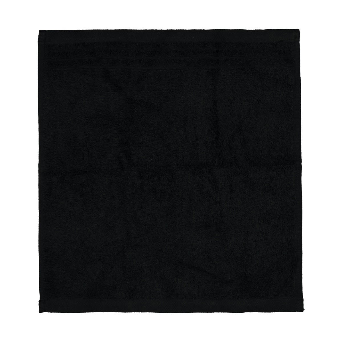 Edan Cotton Face Washer - Black