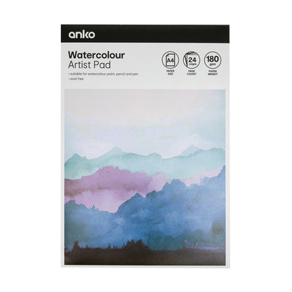 A4 Watercolour Artist Pad