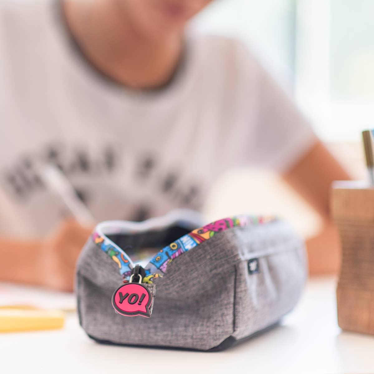 ZIPIT Lenny Pencil Case Stationary Best Seller 3yrs+