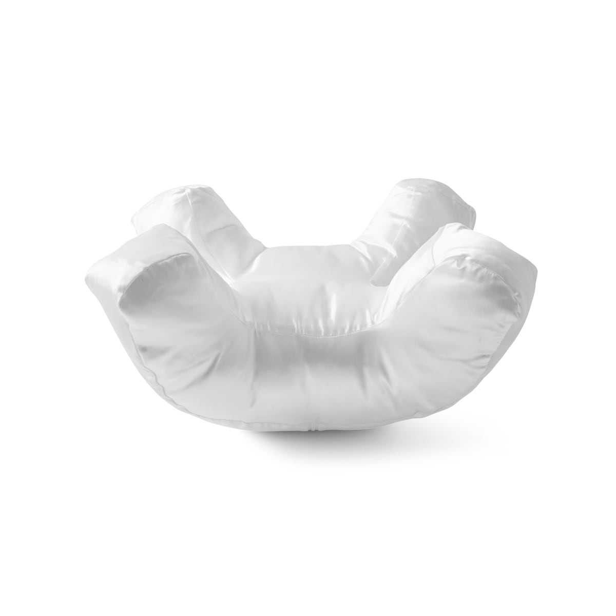 Satin Beauty Pillow - White