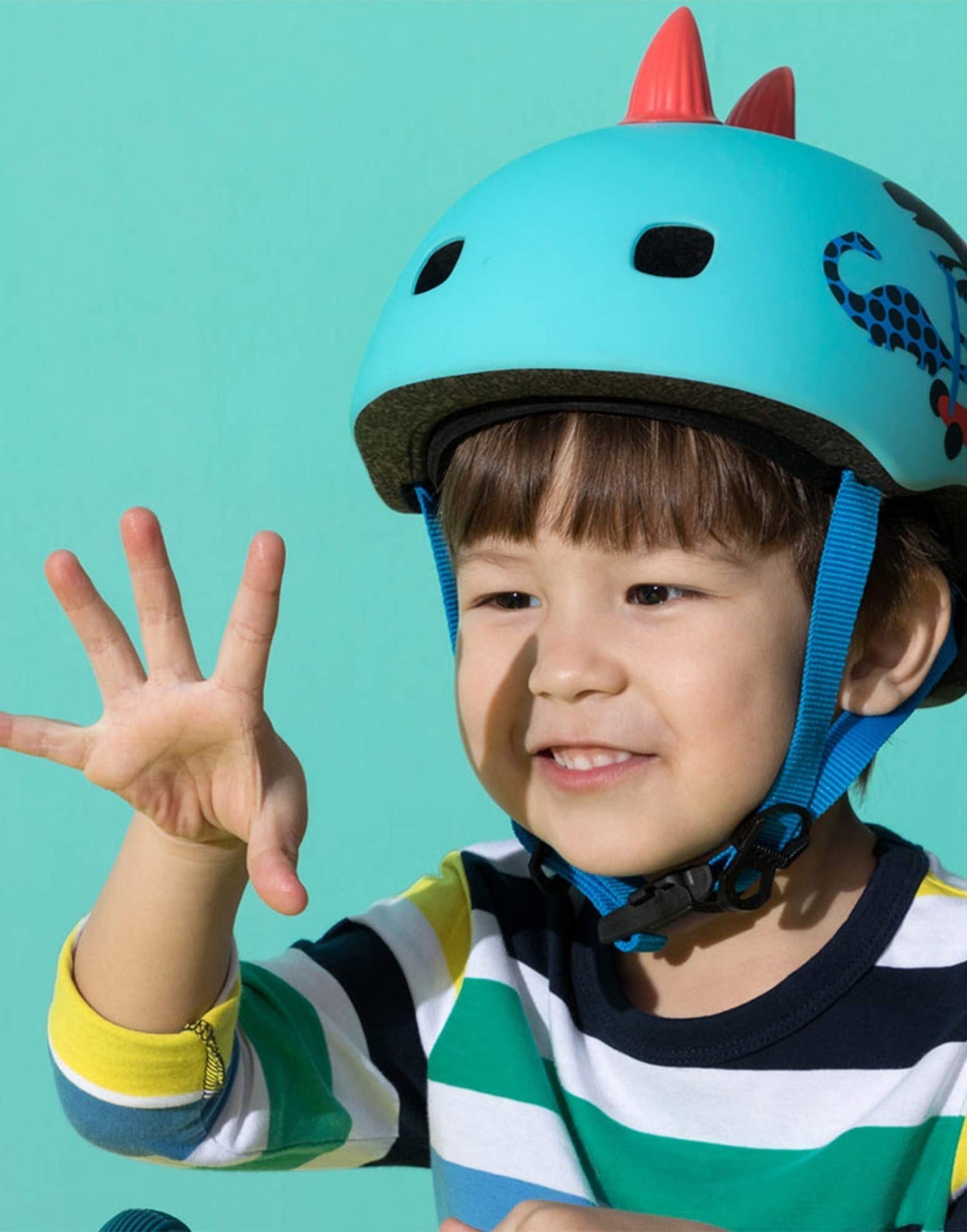 Micro Helmet 3D Scootersaurus Size S 48-52cm Kids Bike Helmet Best Seller 2yrs+