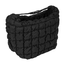 Black Puffer Lunch Bag