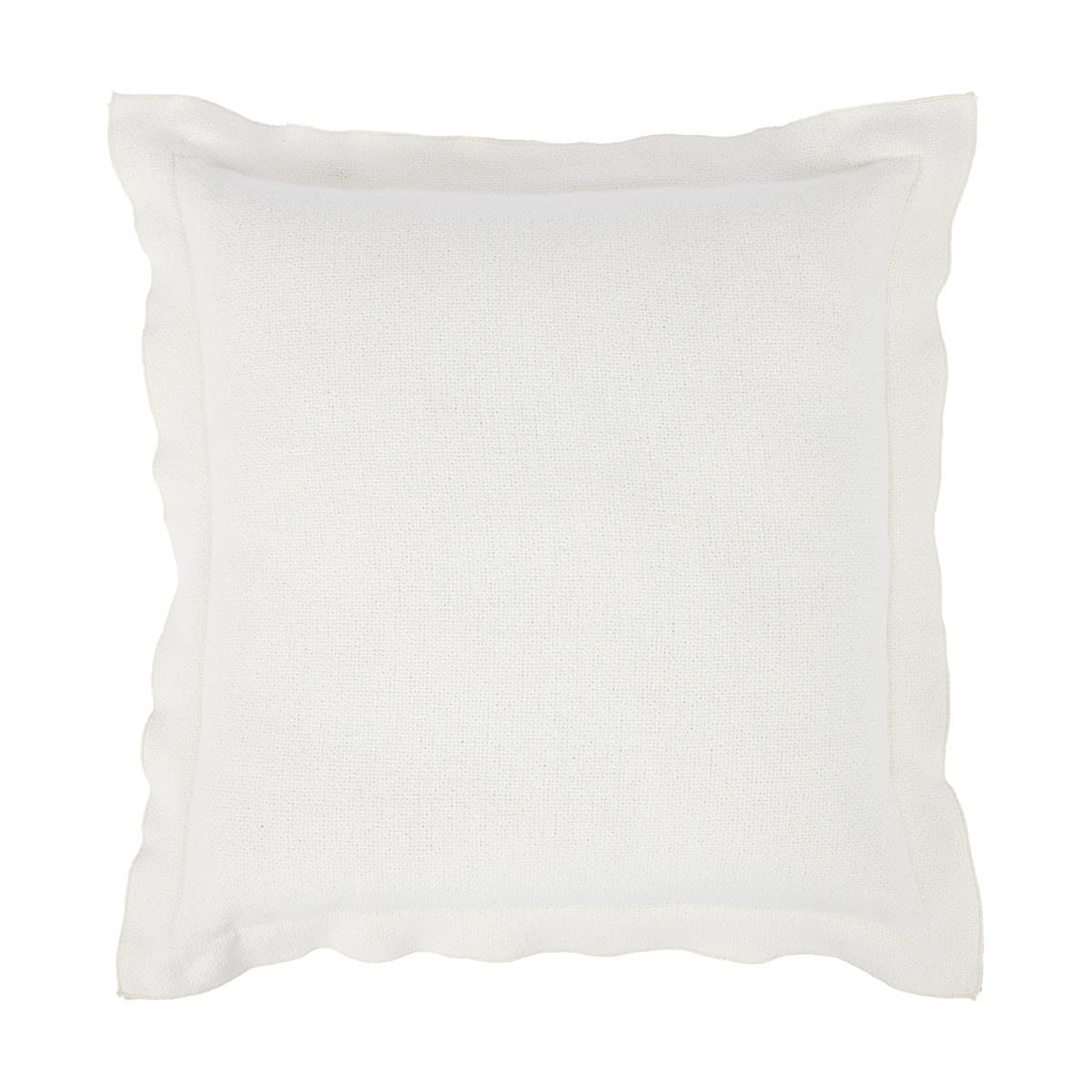 60cm Flange Cushion - White