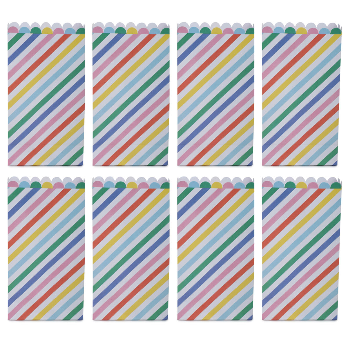 8 Piece Bright Loot Bags