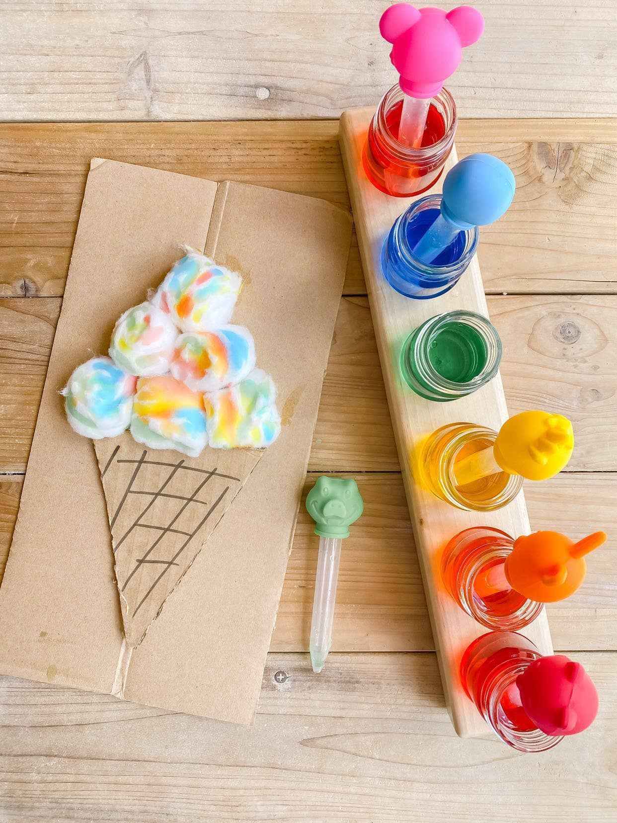 Curious Columbus Pipette Silicone Craft Droppers Aussie Animal Art and craft for kids Early Science STEM Toys 3yrs+