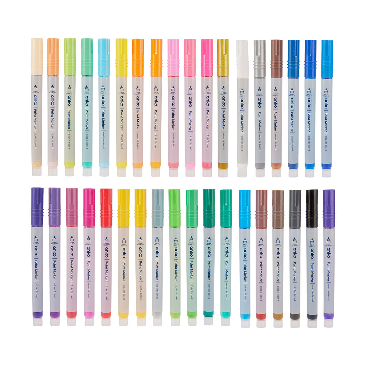 36 Pack Acrylic Paint Markers