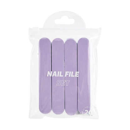 OXX Cosmetics 20 Piece Nail File Set - Purple