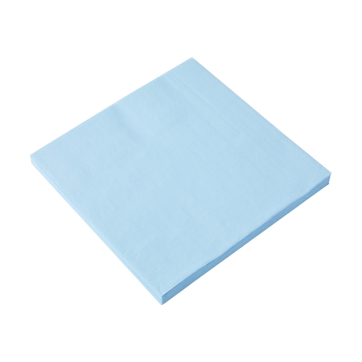 20 Piece Pastel Blue Paper Napkins