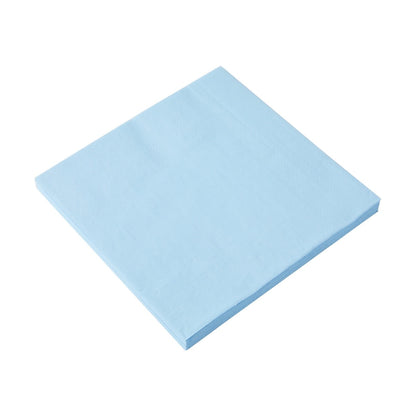 20 Piece Pastel Blue Paper Napkins