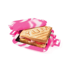 Microwave 'YUM' Grill Toastie Maker - Pink