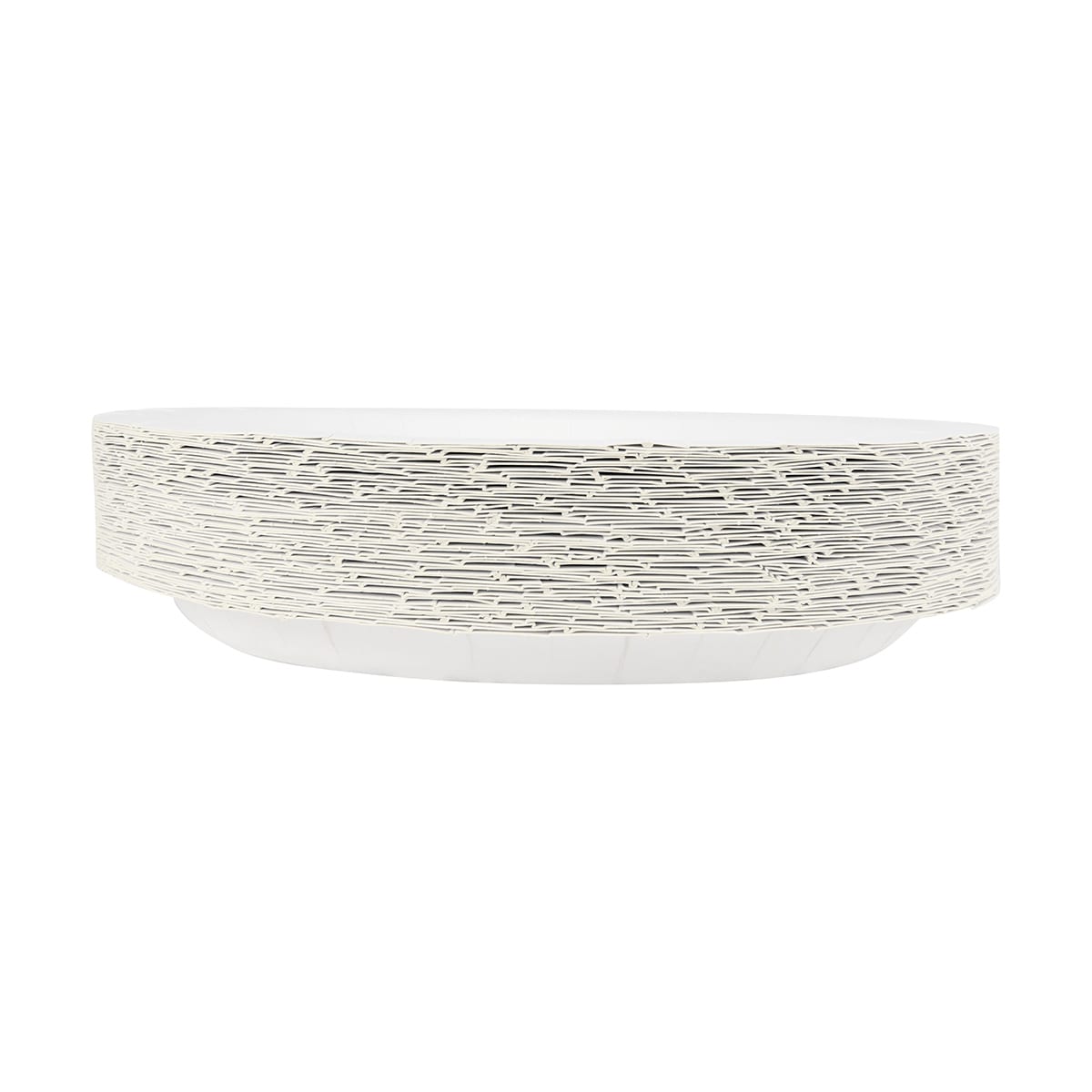 50 Piece White Round Paper Plates