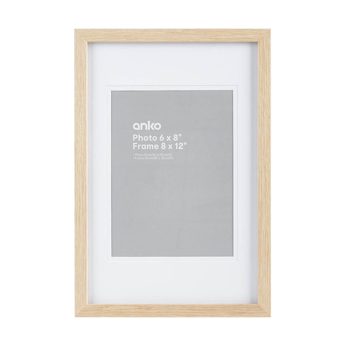 Photo Frame - Oak Look