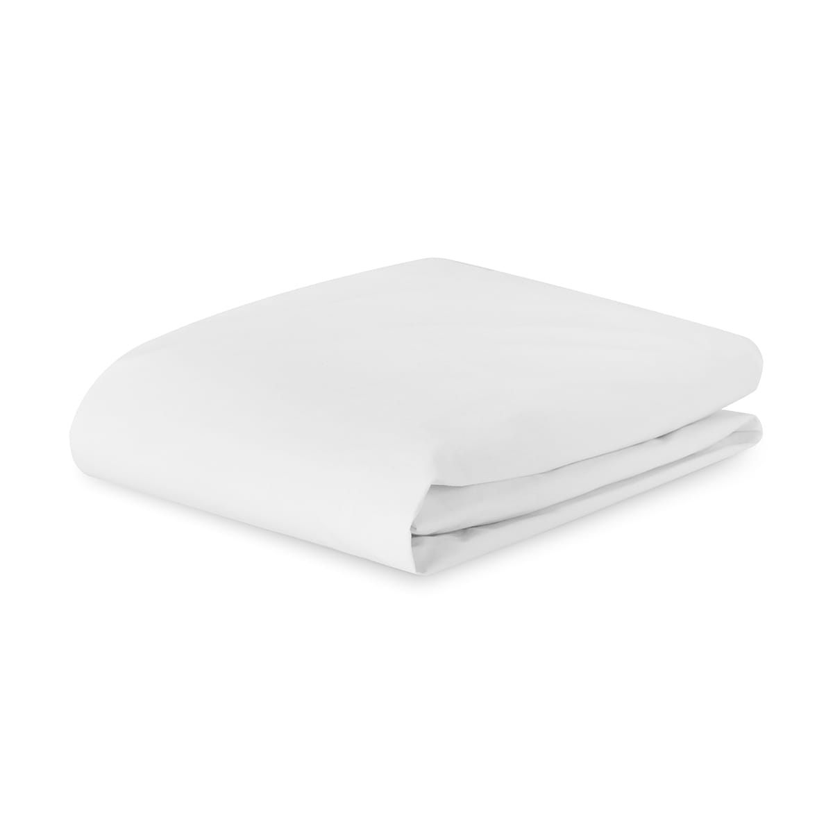 250 Thread Count Cotton Rich Fitted Sheet - Queen Bed, White