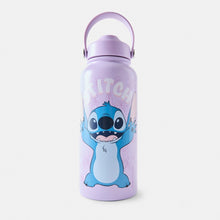 946ml Lilac Disney Lilo & Stitch Aloha Stainless Steel Cylinder Drink Bottle