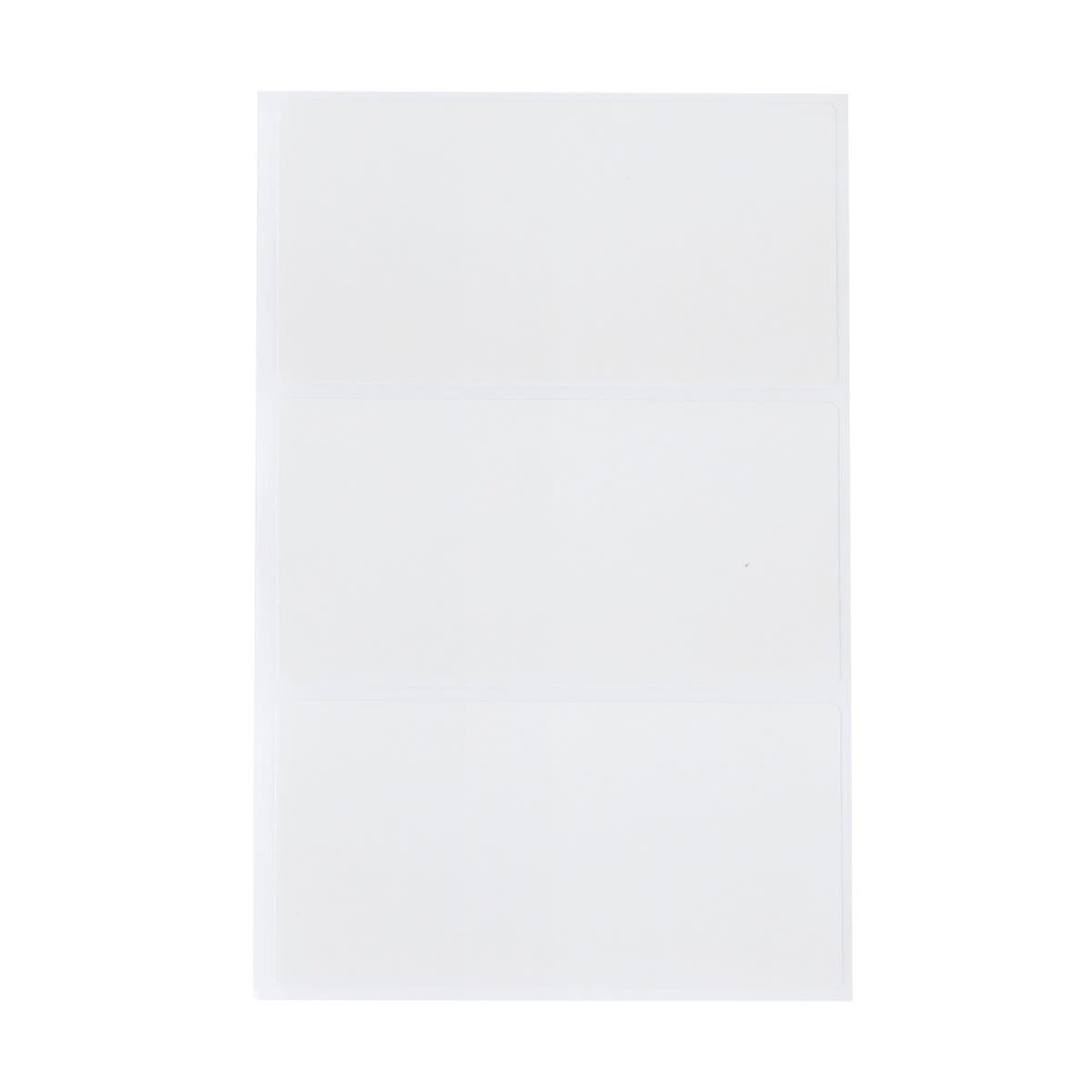 72 Pack Rectangle Labels
