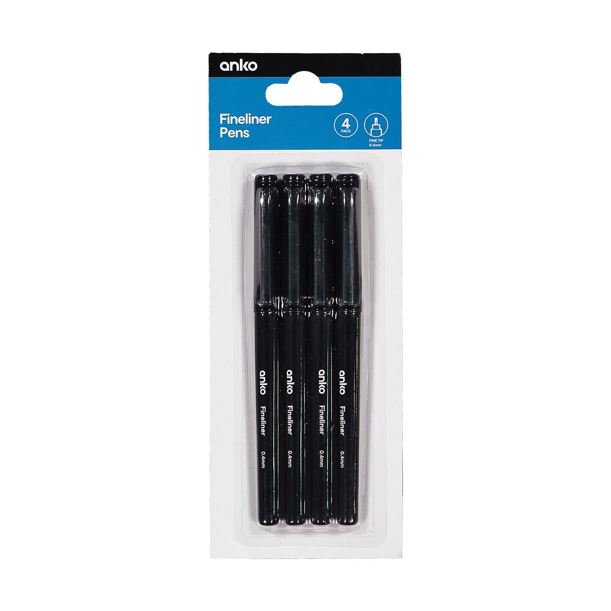 4 Pack Fineliner Pens