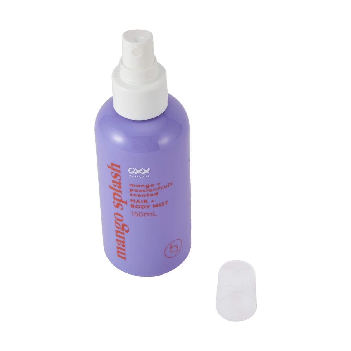 OXX Haircare Mango Splash Hair & Body Mist 150ml - Mango and Passionfruit Scented