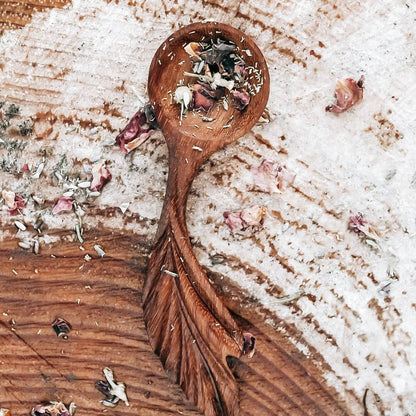 Wild Mountain Child Floating Leaf Spoon Nature Play Tools Sensory Toys