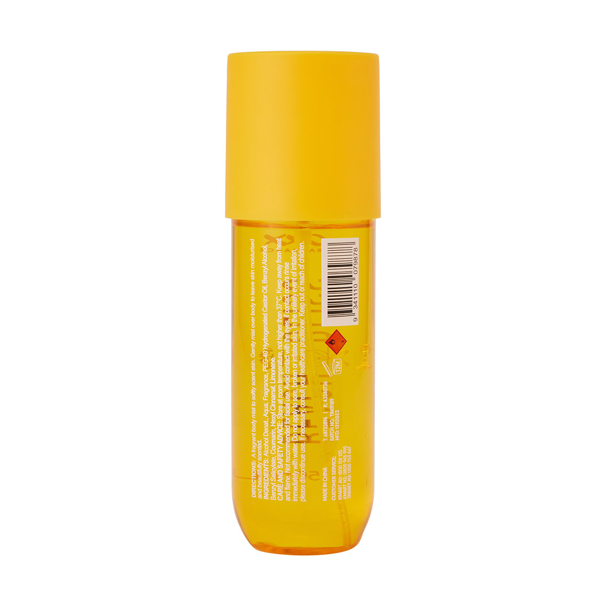 OXX Fragrance Beach Bliss Summer Solstice Body Mist 150ml - Caramel, Almond and Vanilla