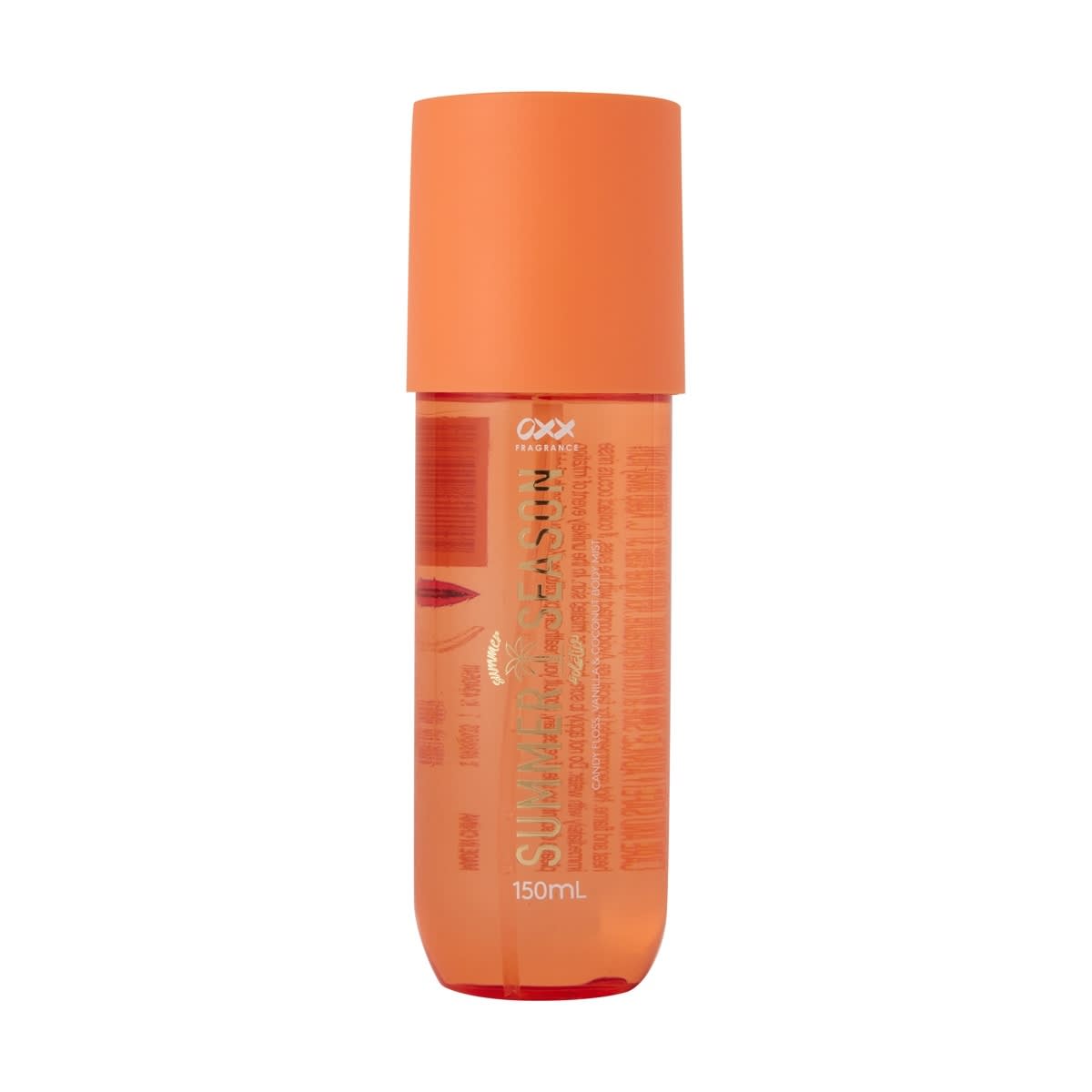 OXX Fragrance Summer Season Summer Solstice Body Mist 150ml - Candy floss, Vanilla and Coconut