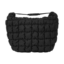 Black Puffer Lunch Bag