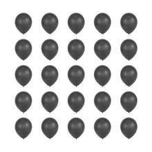 25 Piece Balloons - Black