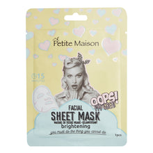 Petite Maison Brightening Facial Sheet Mask 25ml - Lavender Extract, Hyaluronic Acid and Pink Pomelo Extract