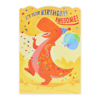 Creative Publishing from Hallmark Birthday Card - Dinosaur