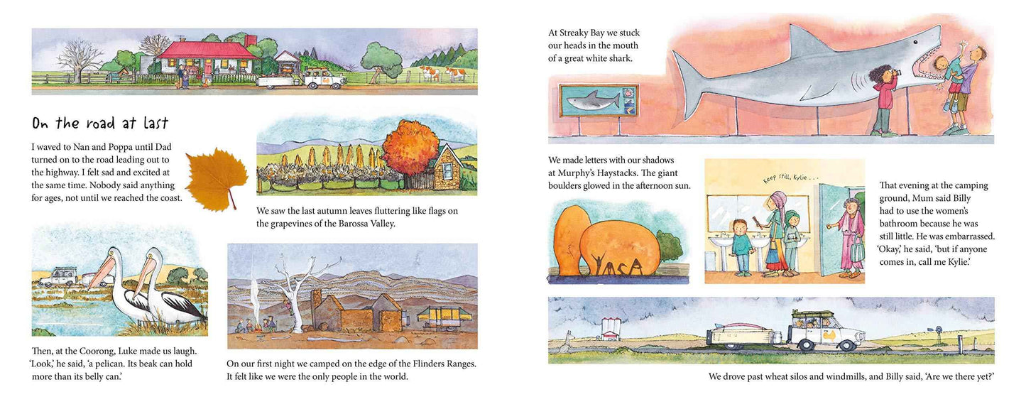 Are We There Yet? (Hardcover) by Alison Lester : A Journey around Australia Kids Picture Book