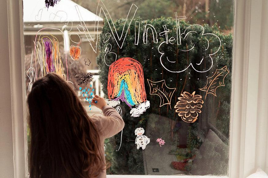 Kitpas Large Stick Crayons 12 colours Stationary Art and craft for kids 3yrs+