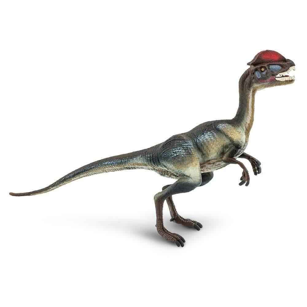 Dilophosaurus Figurine by Safari Ltd Large Dinosaur & Prehistoric World Collection Animal Figurines Dinosaur and Dragon Theme Clearance 3yrs+