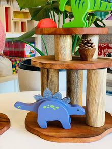 Papoose Wooden Natural Stacking Trunks 15pc Set Pretend and Imaginative Play School Range 3yrs+