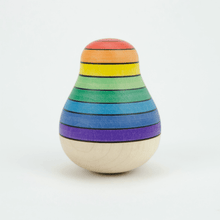 Mader Roly Poly Pear Rainbow Baby Toddler Toys Wooden Toys 8m+