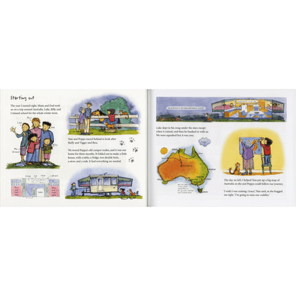 Are We There Yet? (Hardcover) by Alison Lester : A Journey around Australia Kids Picture Book