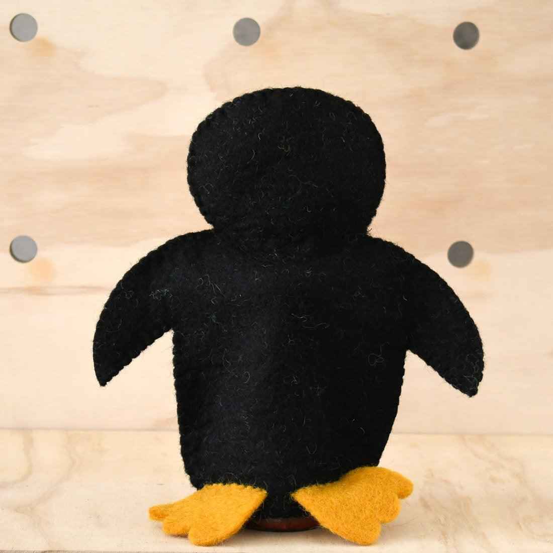 Tara Treasures Felt Penguin Hand Puppet Pretend & Imaginative Play Ocean Animal Toys Retired 3yrs+