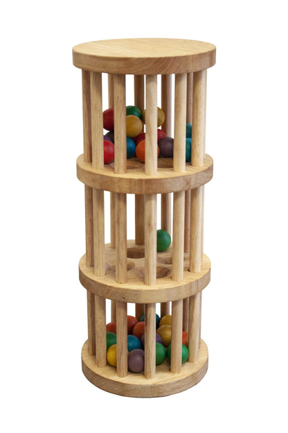 Qtoys Wooden Rainmaker Musical Instruments Baby Toys Baby Gifts Idea Best Seller 6m+
