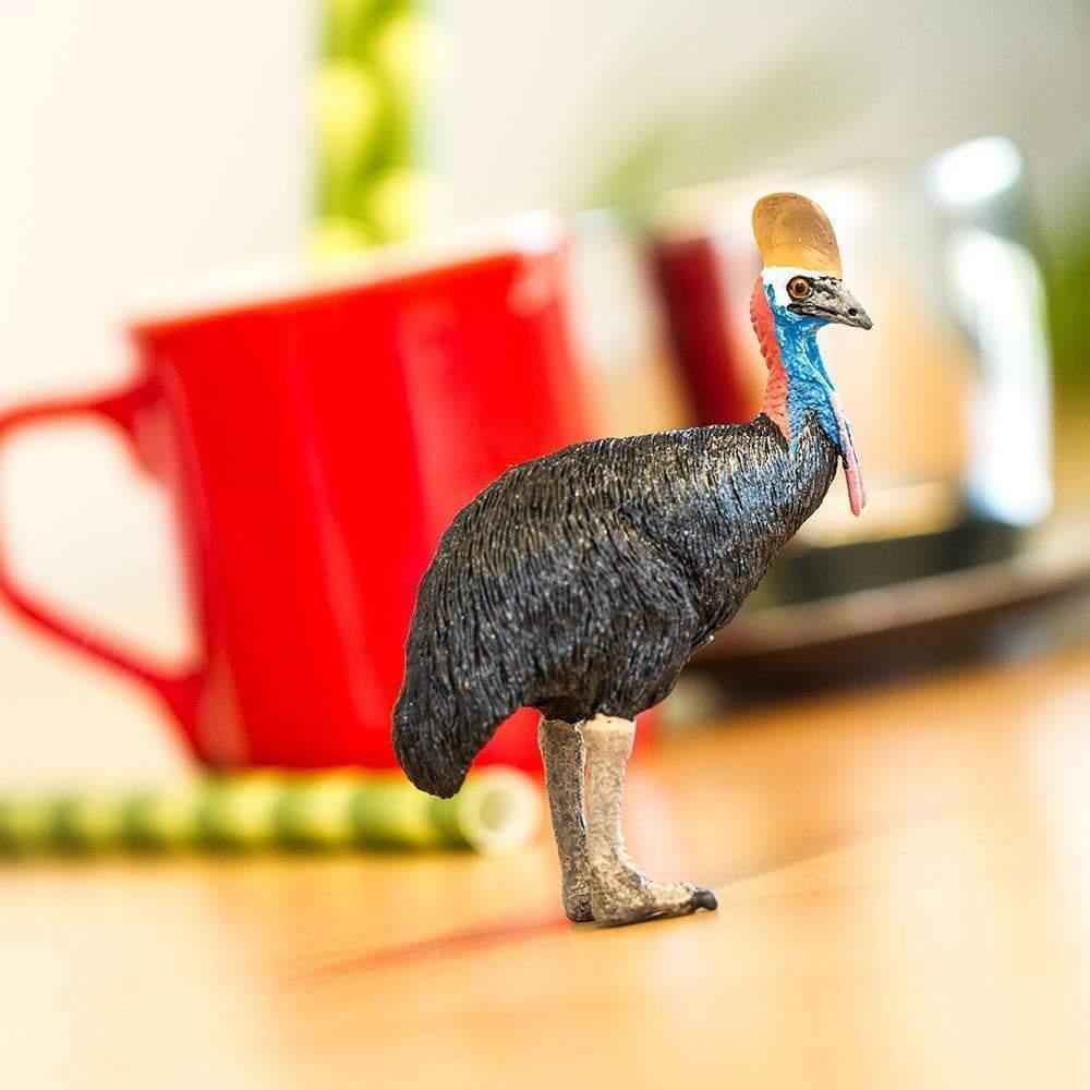 Cassowary Figurine by Safari Ltd Australian Collection Animal Figurines 3yrs+