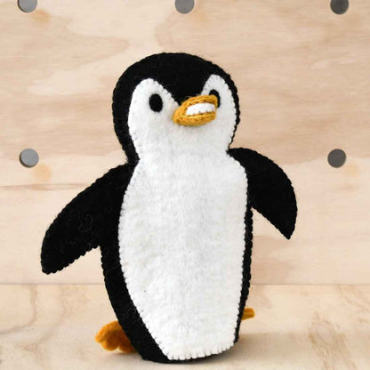 Tara Treasures Felt Penguin Hand Puppet Pretend & Imaginative Play Ocean Animal Toys Retired 3yrs+