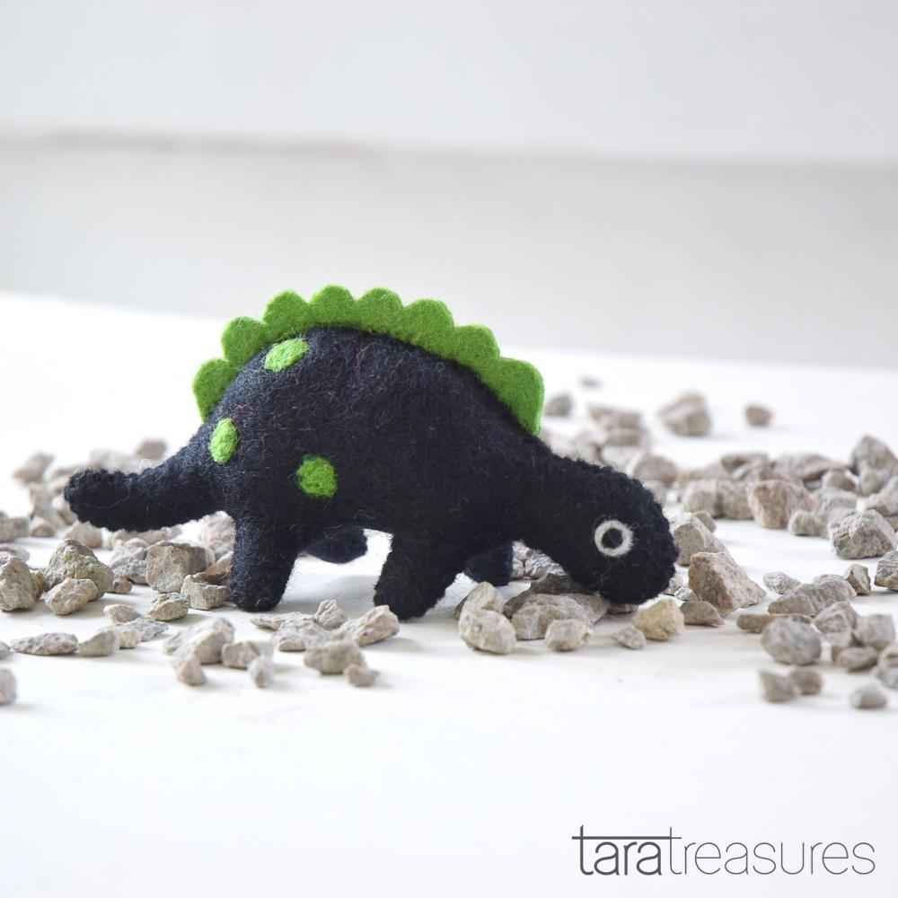 Tara Treasures Felt Dinosaur Pretend & Imaginative Play Felt Animals Dinosaur and Dragon Theme 3yrs+