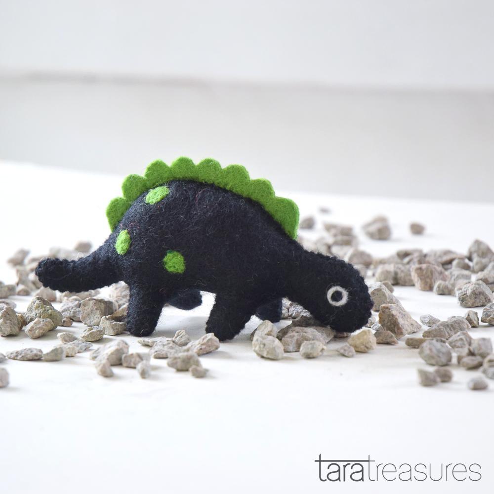 Tara Treasures Felt Dinosaur Pretend & Imaginative Play Felt Animals Dinosaur and Dragon Theme 3yrs+