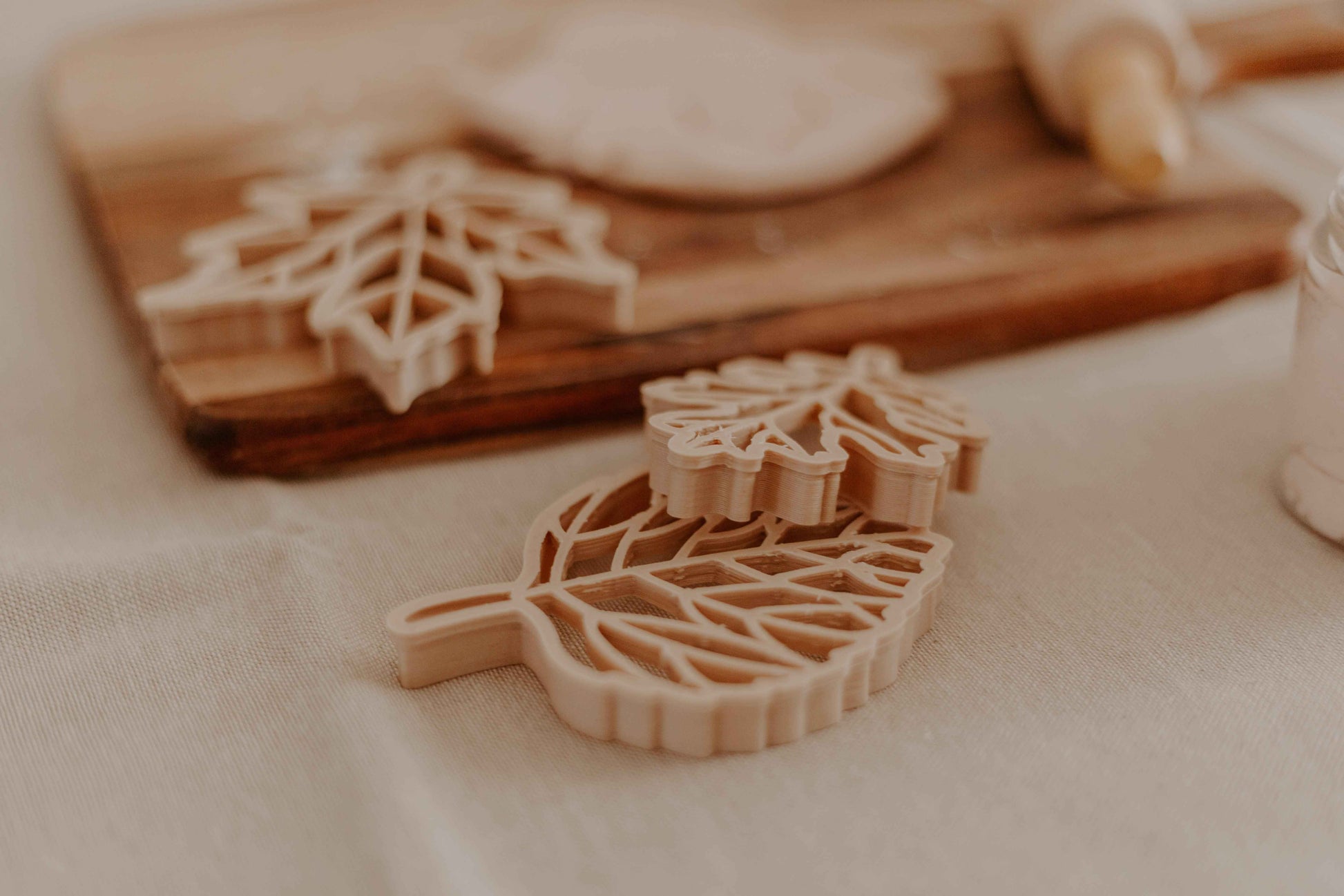 Kinfolk Pantry Leaf Eco Cutter Set Playdough Sand Toys Art and craft for kids 3yrs+