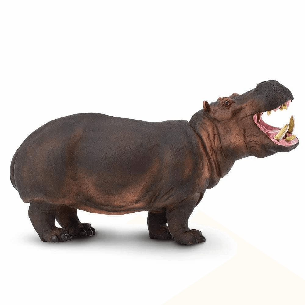 Hippopotamus Figurine by Safari Ltd Extra Large Safari Collection Animal Figurines 3yrs+