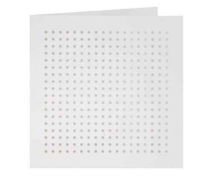 Stitching Card 10s 16 x 16cm by Zart Art and craft for kids 6yrs+